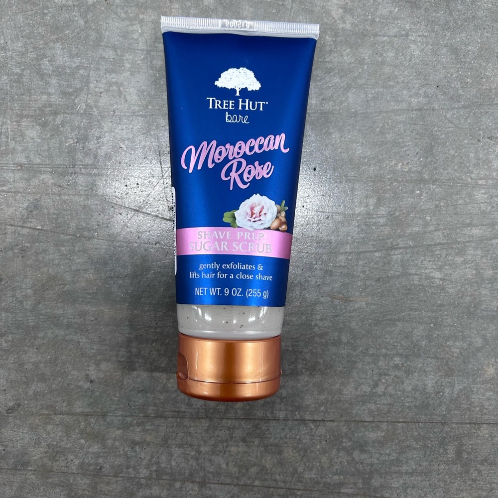 Tree Hut Moroccan Rose Shave Prep Sugar Scrub - Blue and Copper